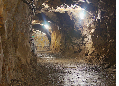 Mining tunnel